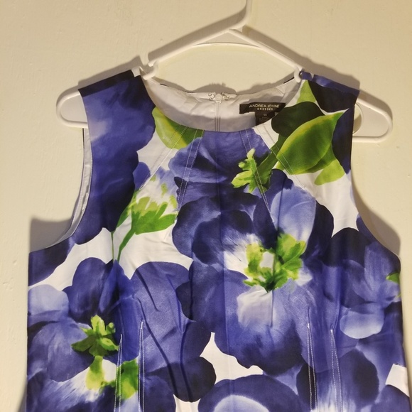 Andrea Jovine Dresses Floral Dress Size 10 Flowers - Picture 7 of 8